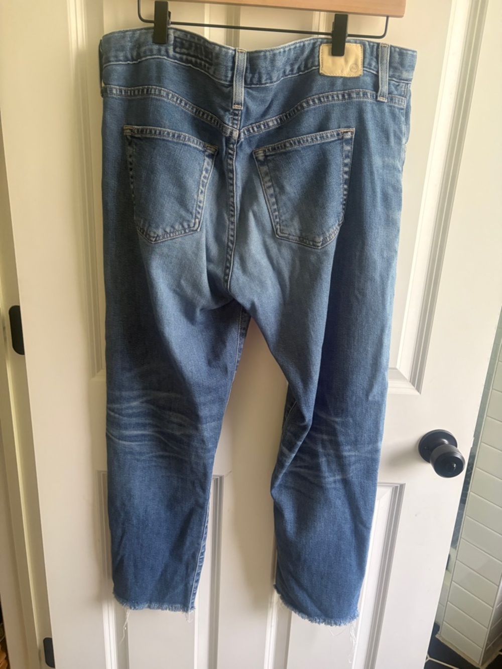 Ag Adriano Goldschmied ex boyfriend slim jeans size 33. Broken in perfection. - Picture 7 of 13